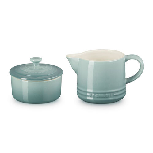 Le Creuset Milk & Sugar Set - Sea Salt